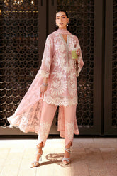 3 Piece Unstitched Embroidered Lawn Suit V720