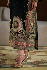 ETHNIC - Luxury Raw Silk Embroidered Unstitched 3PC v738