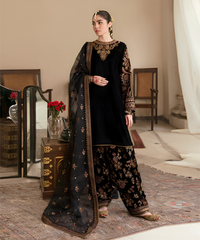 EMBROIDERED WITH VELVET EMBROIDERED DUPATTA BR 804