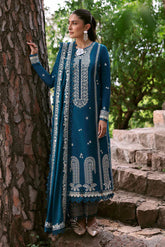 3PC DHANAK UNSTITCH DRESS - 219