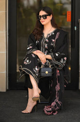 Summer 3Piece Lawn Embroidered Suit V 729