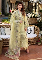 PREMIUM EMBROIDERED LUXURY  LAWN | UNSTITCHED 3-PIECE SUIT V 711