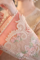Aneelas unstichted Lawn Embroidered 3pc  Embroidered Duppata V723
