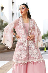 3 Piece Unstitched Embroidered Lawn  Suit V720