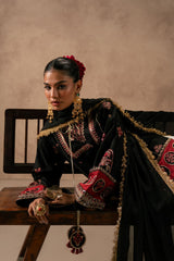 Luxury Silk 3 Piece Unstitched suit V734